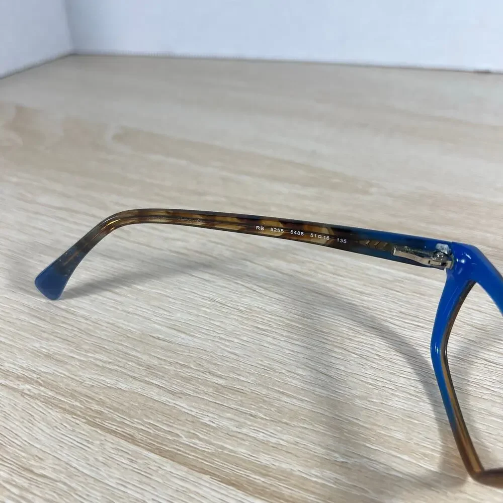 Ray-Ban RB5255 5488 Eyeglasses 51-16-135 Blue Fade Full Rim Frame Only 51-16-135